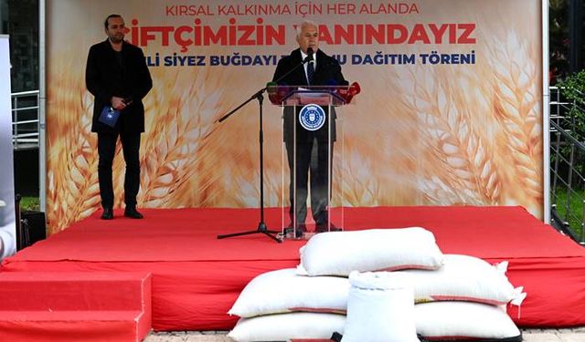 Başkan Bozbey: “Üreticimize destek olacağız”