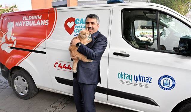 Yıldırım'da 'Can Dostu' ambulans hizmeti başladı