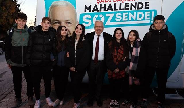 Başkan Şadi Özdemir  Beşevler Mahallesi’nde vatandaşları dinledi