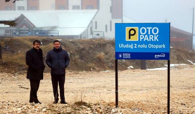 Bursa Büyükşehir Belediyesi'nden  Otopark Müjdesi