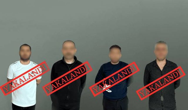 Kırmızı Bültenle Aranan 4 Suçlu Yakalandı