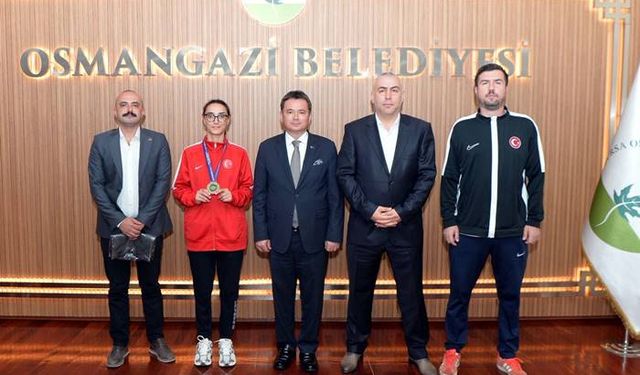 Osmangazi'nin Gururu Başkan Aydın'ın Konuğu Oldu