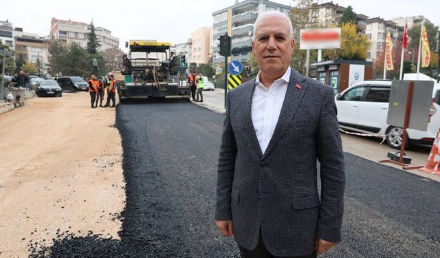 Tuna Caddesi Baştan Aşağı Yenileniyor