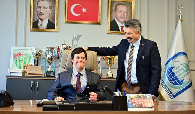 3 Aralık Dünya Engelliler Günü’nde özel bireyler unutulmadı.