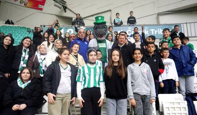 Osmangazi'nin Çocukları Bursaspor ile Buluştu