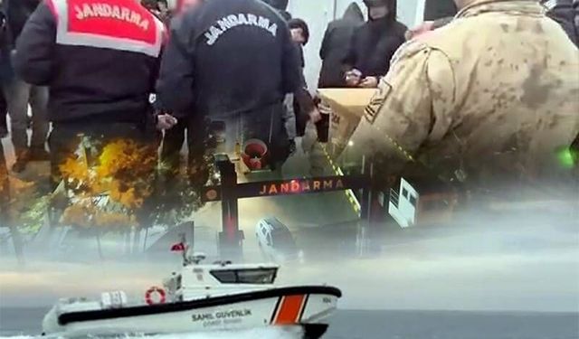 Bir tekne içerisinde saklanan 101 düzensiz göçmen yakalandı