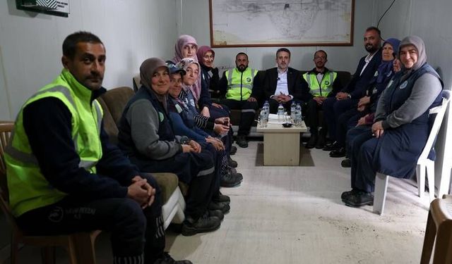 Başkan Vekili Şahin Biba Emekçilerle Buluştu