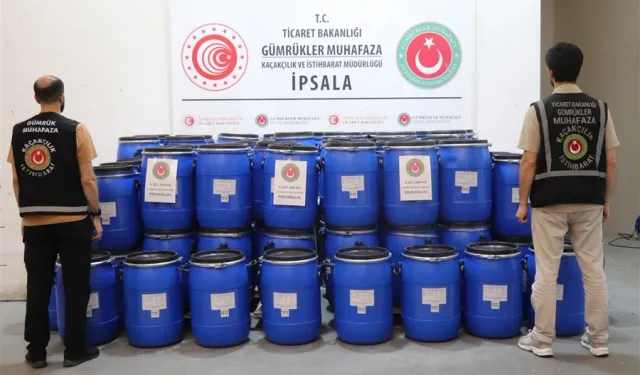Sınırda dev yasaklı madde  operasyonu