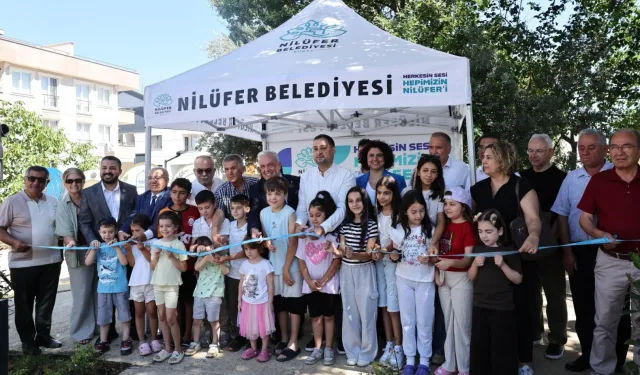 Nilüfer'de Çalı Mehmetçik Parkı açıldı