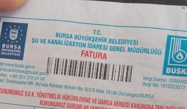 BUSKİ'den su tarifeleri ilgili açıklama