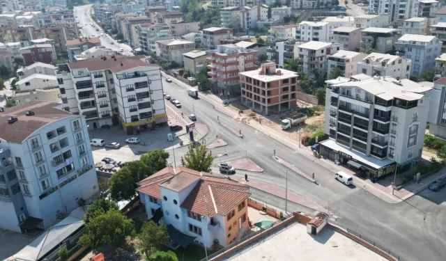 Kestel'de Eğitim Caddesi baştan sona yenilendi