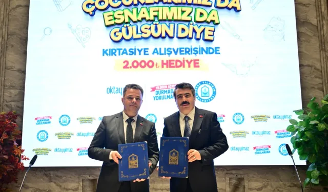 Yıldırım'da 6 bin öğrenciye kırtasiye desteği