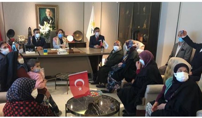 İYİ Parti Genel Başkanı Akşener'den , Kirazlıyayla'lı kadınlara tam destek