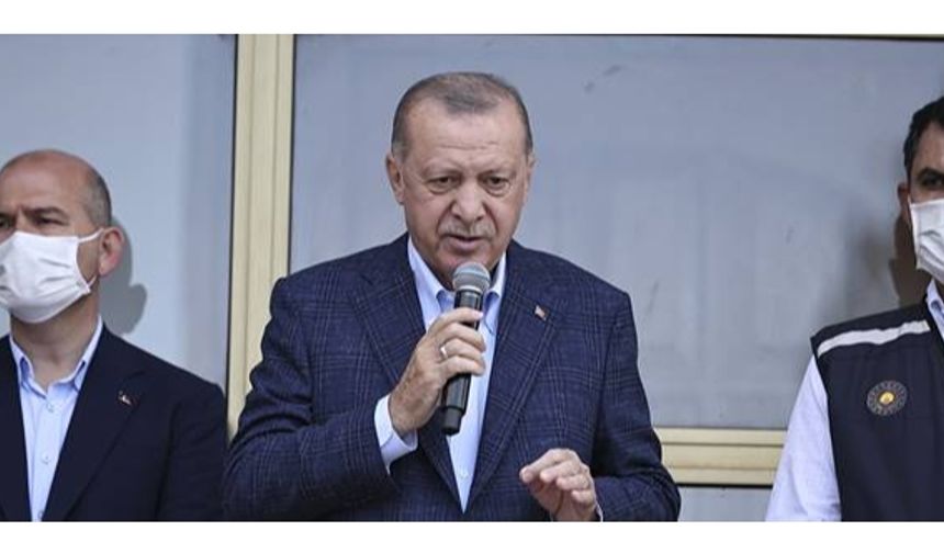 Cumhurbaşkanı Erdoğan: ''Allah'ın izniyle bu afetleri aşacağız''
