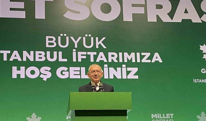 Kılıçdaroğlu: “Demokrasi için, hak için, hukuk için, adalet için mücadele ediyoruz"
