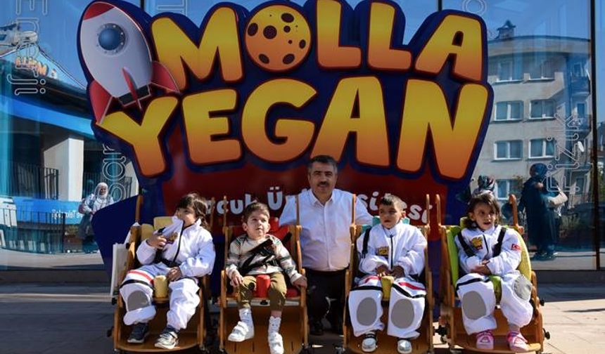 Molla Yegan'da uzay yolculuğu heyecanı yaşanıyor