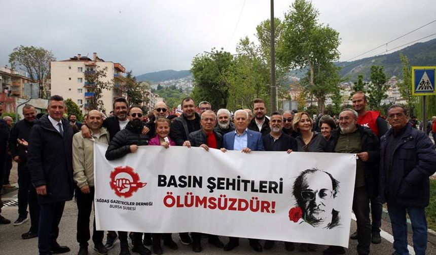 Bursa’da 1 Mayıs coşkusu yaşandı