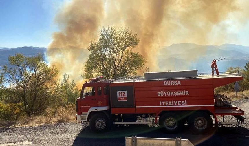 Bursa İtfaiyesi 2.862 olaya müdahale etti