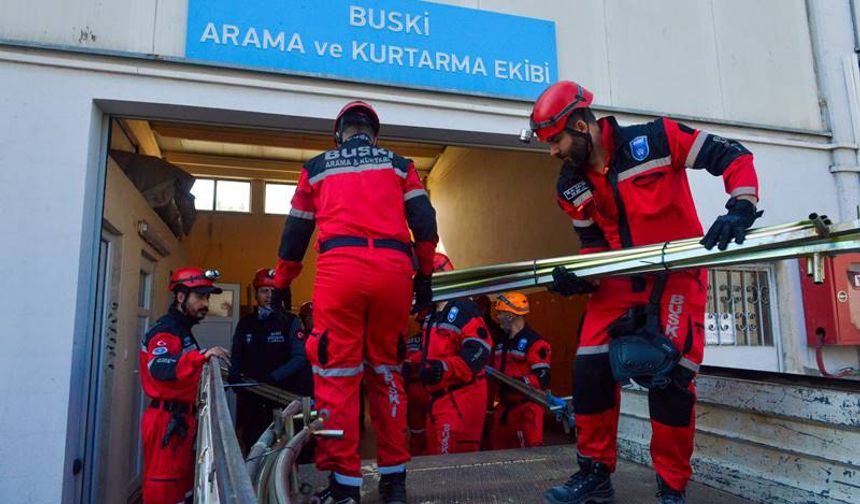 BUSKİ arama ve kurtarma ekibi akredite oldu