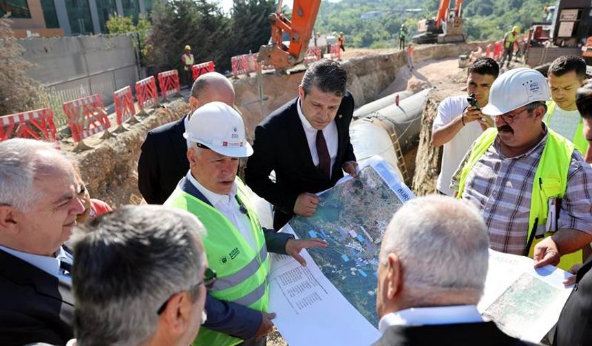 Bozbey: “Projenin bitiş sürecini 9 ay öne çektik”