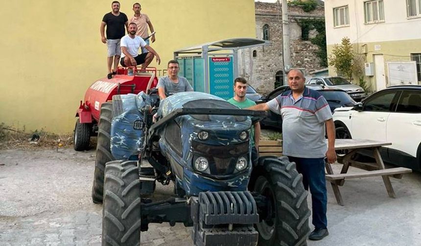 Mudanya'da kırsal mahallelerde yangın nöbeti başladı.