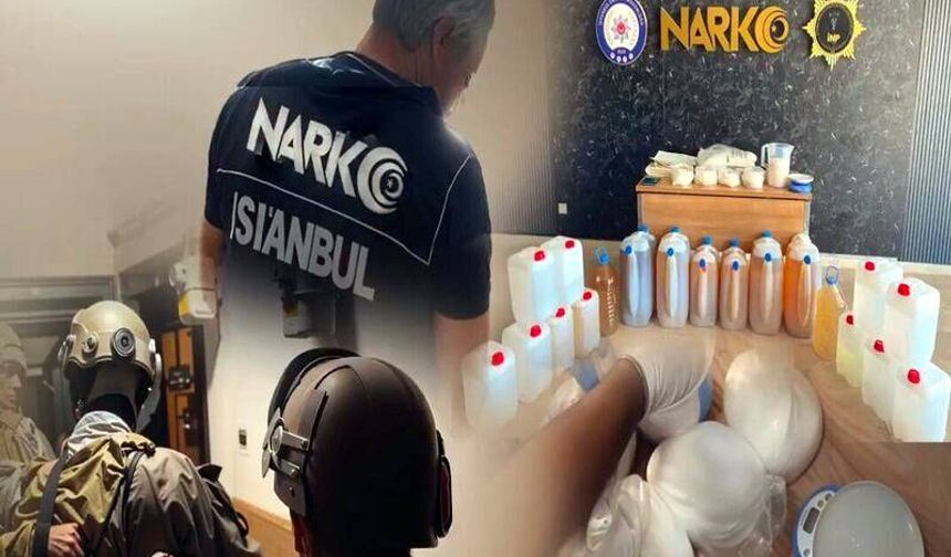 Bakan Yerlikaya:  ''Metamfetamin Operasyonu, 2 Gözaltı.''