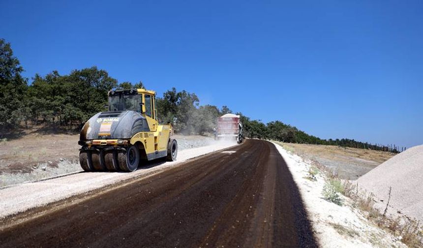 Bursa'da, Kırsal yollara konfor geliyor