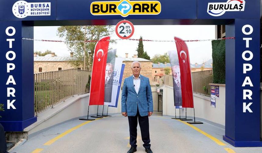 Başkan Bozbey: "Otoparkımız kentimize hayırlı olsun"