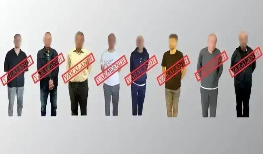 Uluslararası Operasyonla Yakalandılar