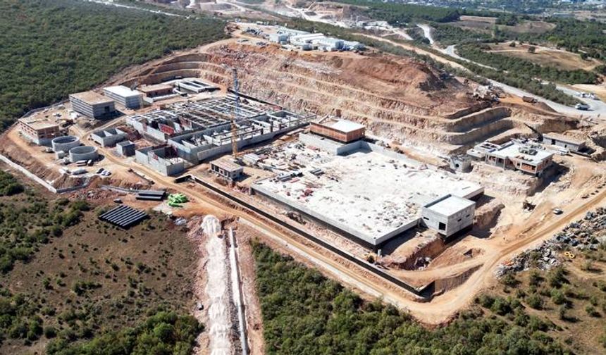Çınarcık Barajı İçme Suyu İshale Hatları Projesinde durmadık