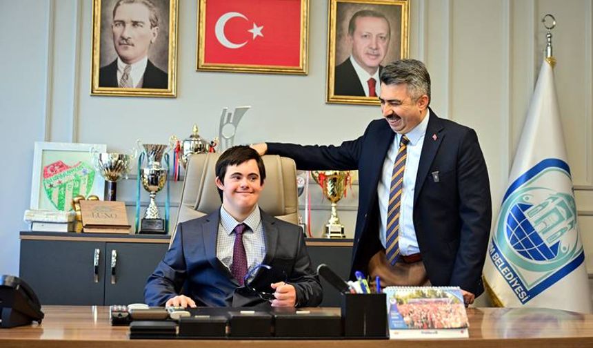 3 Aralık Dünya Engelliler Günü’nde özel bireyler unutulmadı.