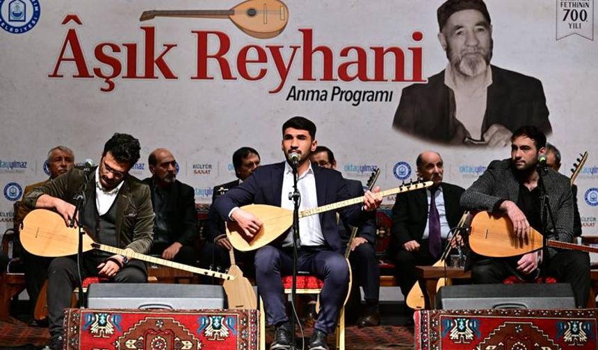 Aşık Reyhani, Yıldırım’da Gönül Diliyle Anıldı