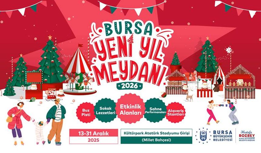 Yeni yılın çoşkusu Yeni Yıl Meydanında olucak