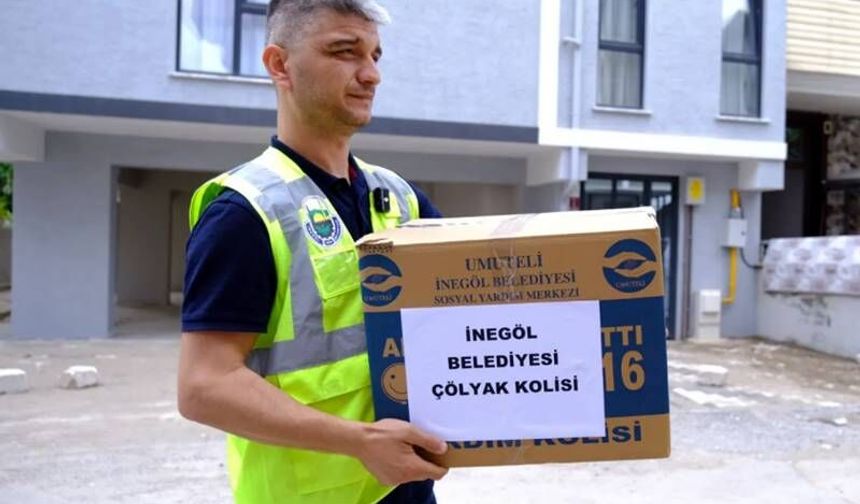 İnegöl’de ,35 Bin Kişiye Ulaşan Büyük Destek Ağı