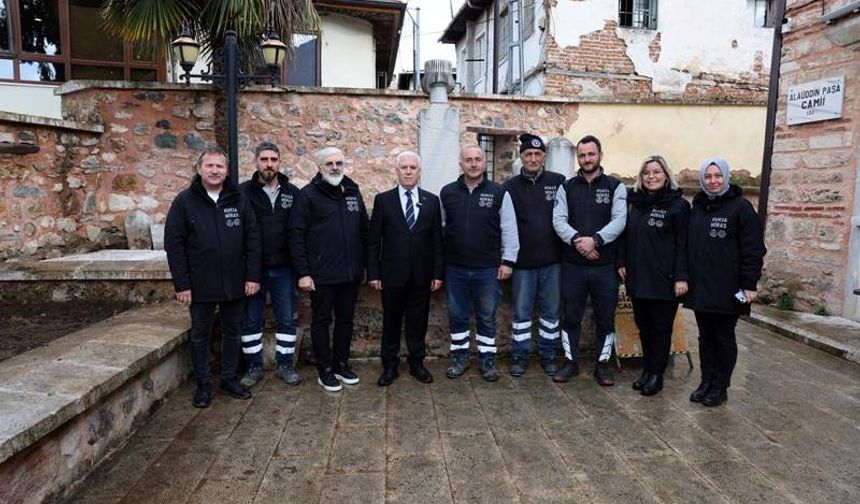 Alaüddin Paşa Haziresi Restore Ediliyor