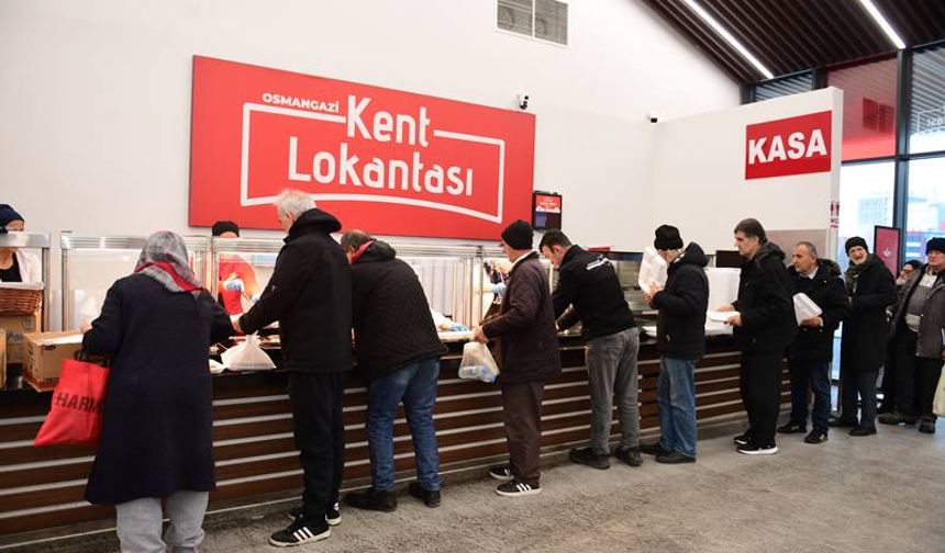 Osmangazi’de İlk İftarda Gönüller Birleşti