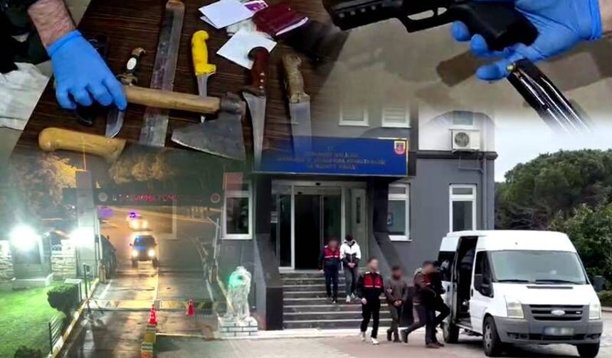 11 Adrese Şafak Baskını: Çete Liderleri Yakalandı