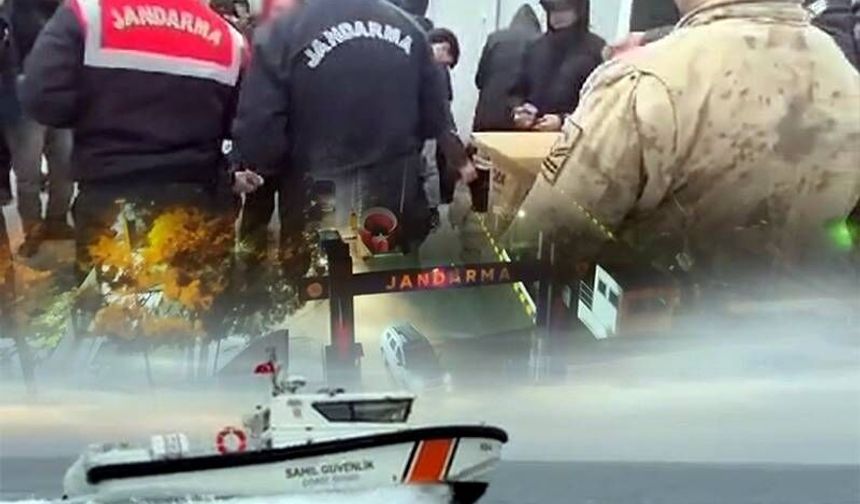 Bir tekne içerisinde saklanan 101 düzensiz göçmen yakalandı