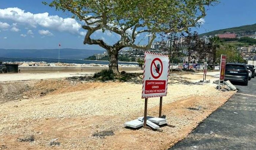 Gemlik Sahili Yeni Sosyal Donatılarıyla Çehre Değiştiriyor