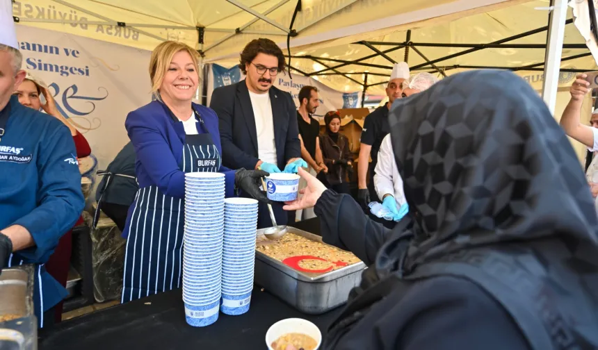 Bursa Büyükşehir bereketi vatandaşlarla paylaşıyor