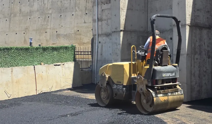 Gemlik'te asfalt çalışmalarına hız verildi
