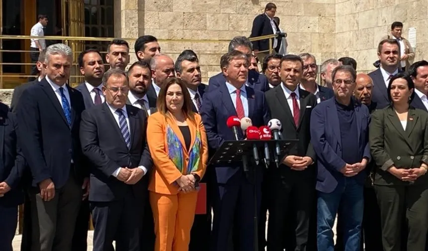 CHP 74 İl başkanından ortak açıklama yapıldı