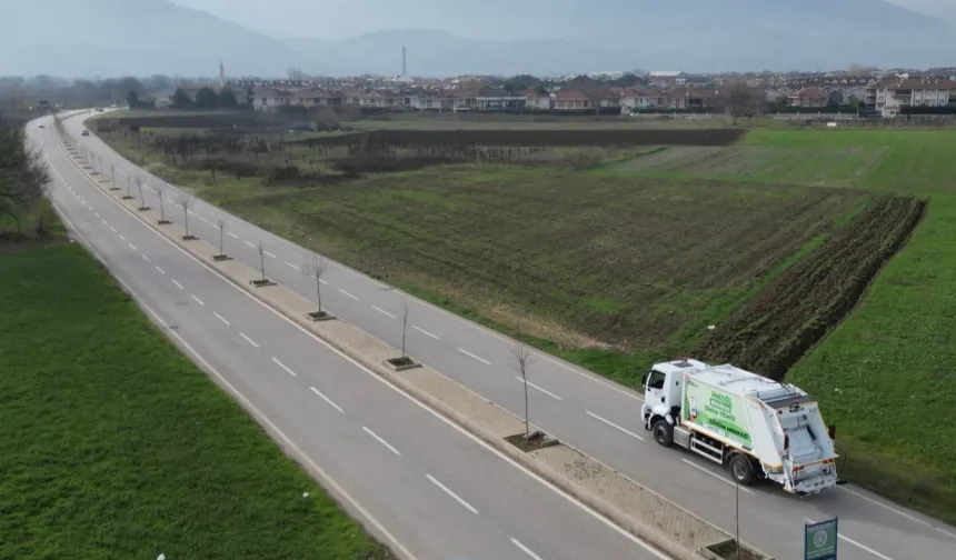 İnegöl'de temizlik filosu yapay zeka ile güçleniyor