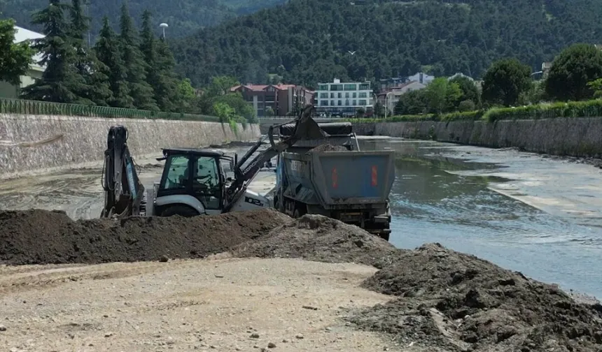 Nilüfer Çayı'nda temizlik çalışmaları tamamlandı