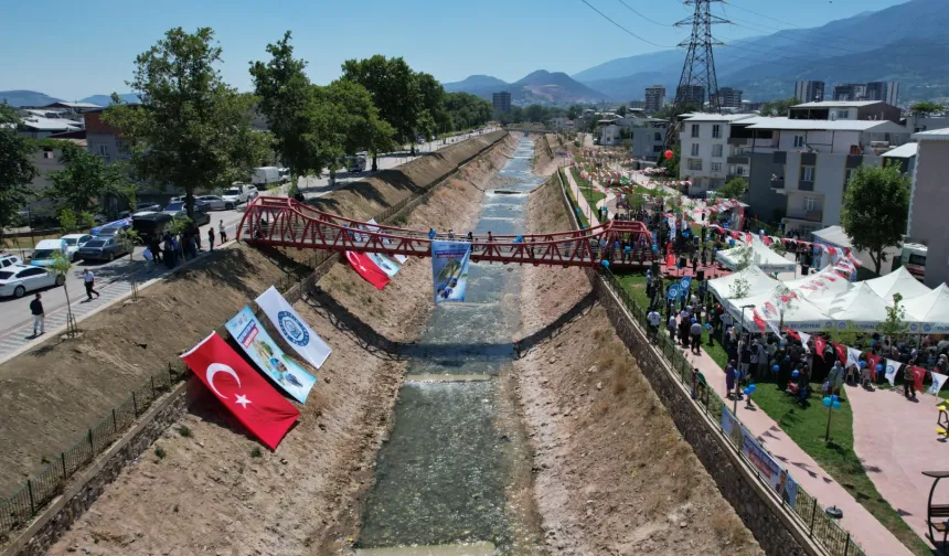 Yıldırım Deliçay'da risk bitti, yaşam alanına dönüştü.