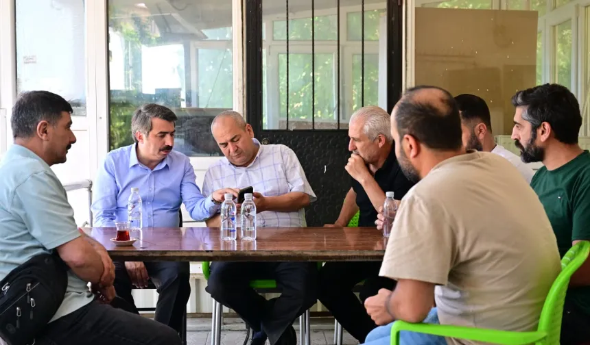 Başkan Oktay Yılmaz esnafla buluştu