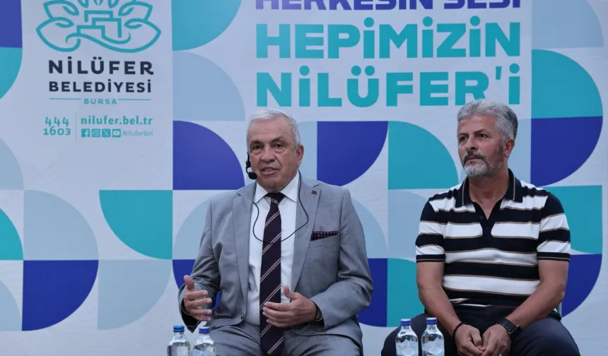 Başkan Şadi Özdemir, Beşevler sakinleriyle bir araya geldi.