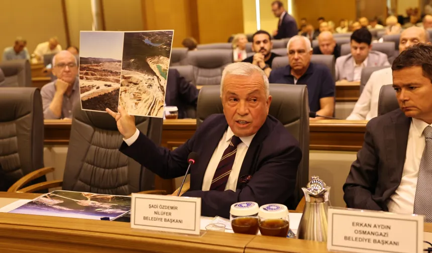 Şadi Özdemir'den Nilüfer'deki katı atık tesisi çıkışı