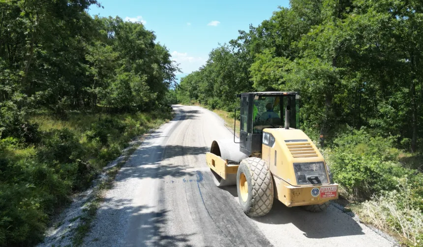 İznik'te yollara konfor ayarı