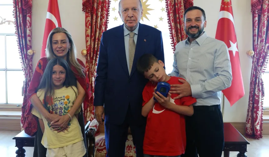 Erdoğan, 'Cake Not Hate' kampanyasıyla tanınan Joshua Harris'i ağırladı
